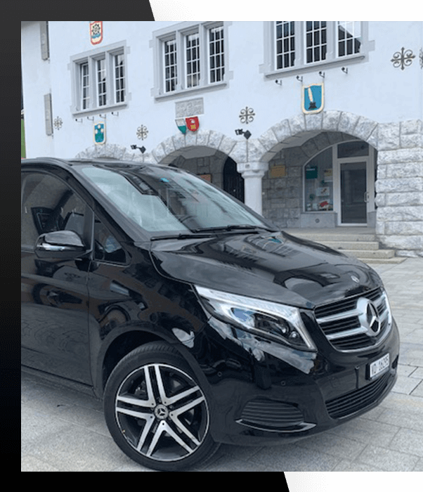 Fourgon mercedes Service de Limousine Lausanne